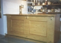 Straight bar plans. Build this beauty with our home bar plans.